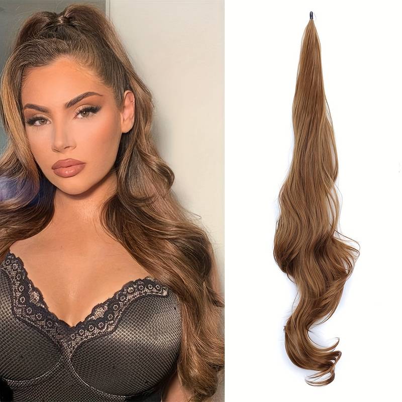 Flexible Wrap-Around Ponytail for Long, Full Hair - Selena-Foxy Copper-State of Style