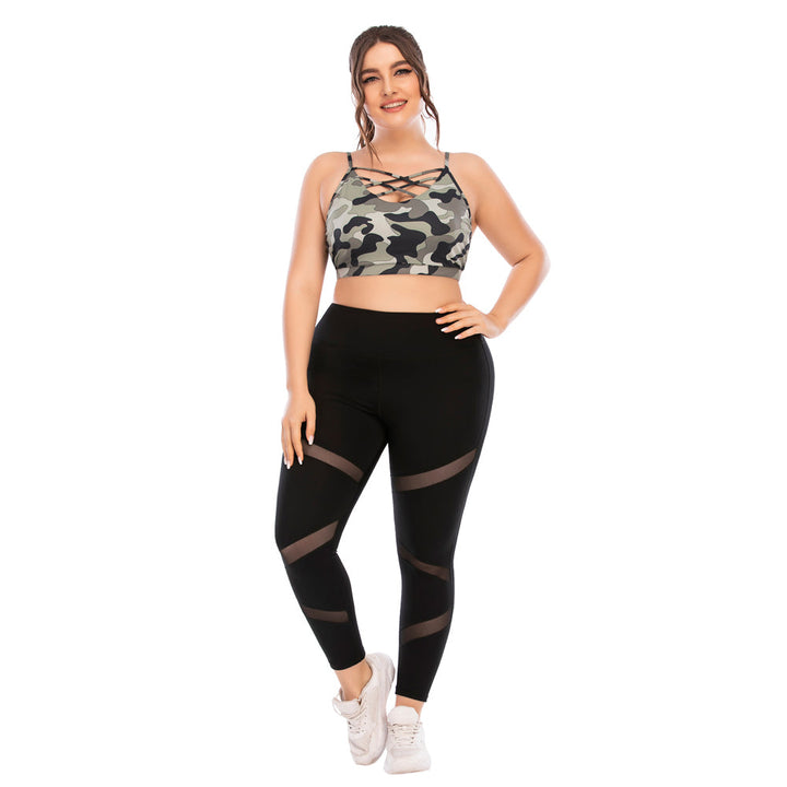 FlexiFit Plus Size Activewear Set – Confident & Comfortable Training Gear-Multi-Colour A-2XL-State of Style