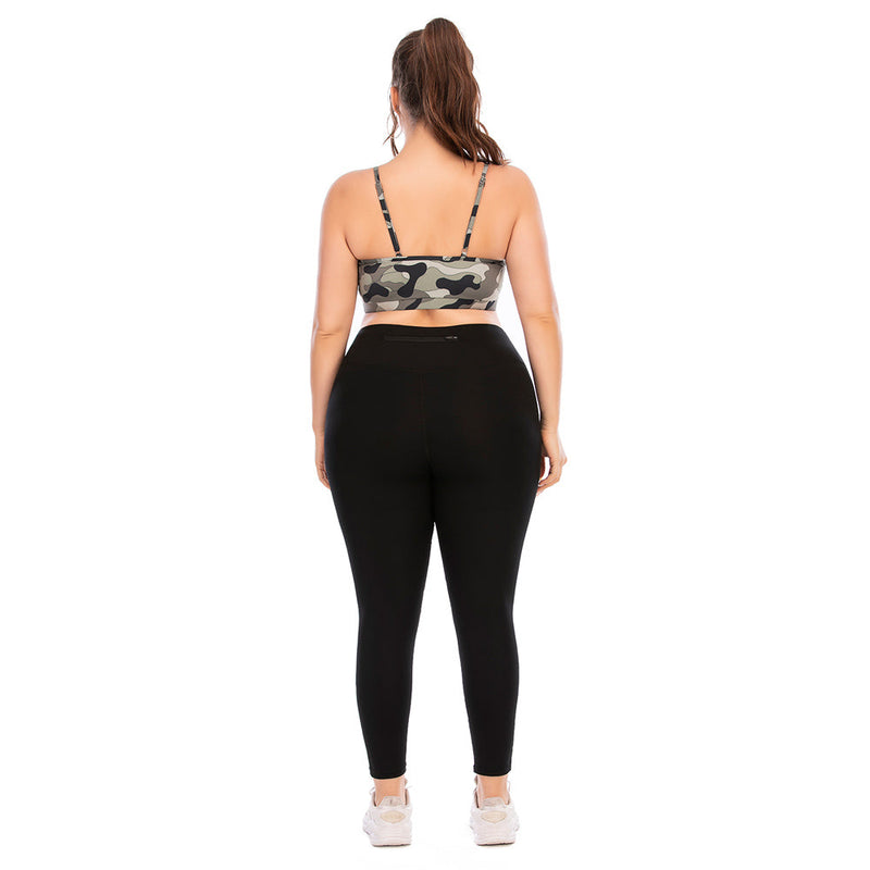 FlexiFit Plus Size Activewear Set – Confident & Comfortable Training Gear-Multi-Colour A-2XL-State of Style