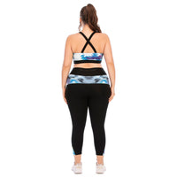 FlexiFit Plus Size Activewear Set – Confident & Comfortable Training Gear-Multi-Colour A-2XL-State of Style