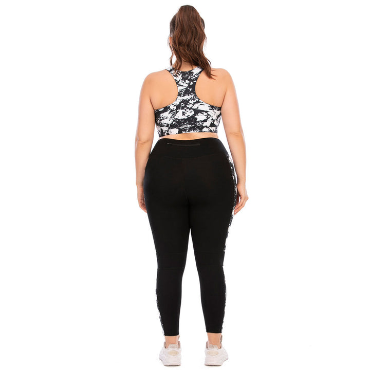 FlexiFit Plus Size Activewear Set – Confident & Comfortable Training Gear-Multi-Colour A-2XL-State of Style