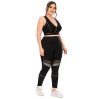 FlexiFit Plus Size Activewear Set – Confident & Comfortable Training Gear-Multi-Colour A-2XL-State of Style