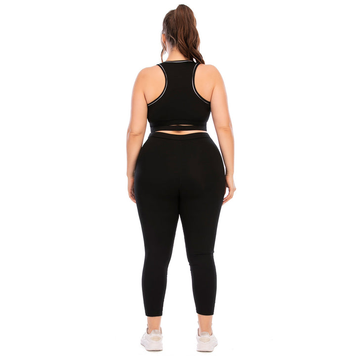 FlexiFit Plus Size Activewear Set – Confident & Comfortable Training Gear-Multi-Colour A-2XL-State of Style