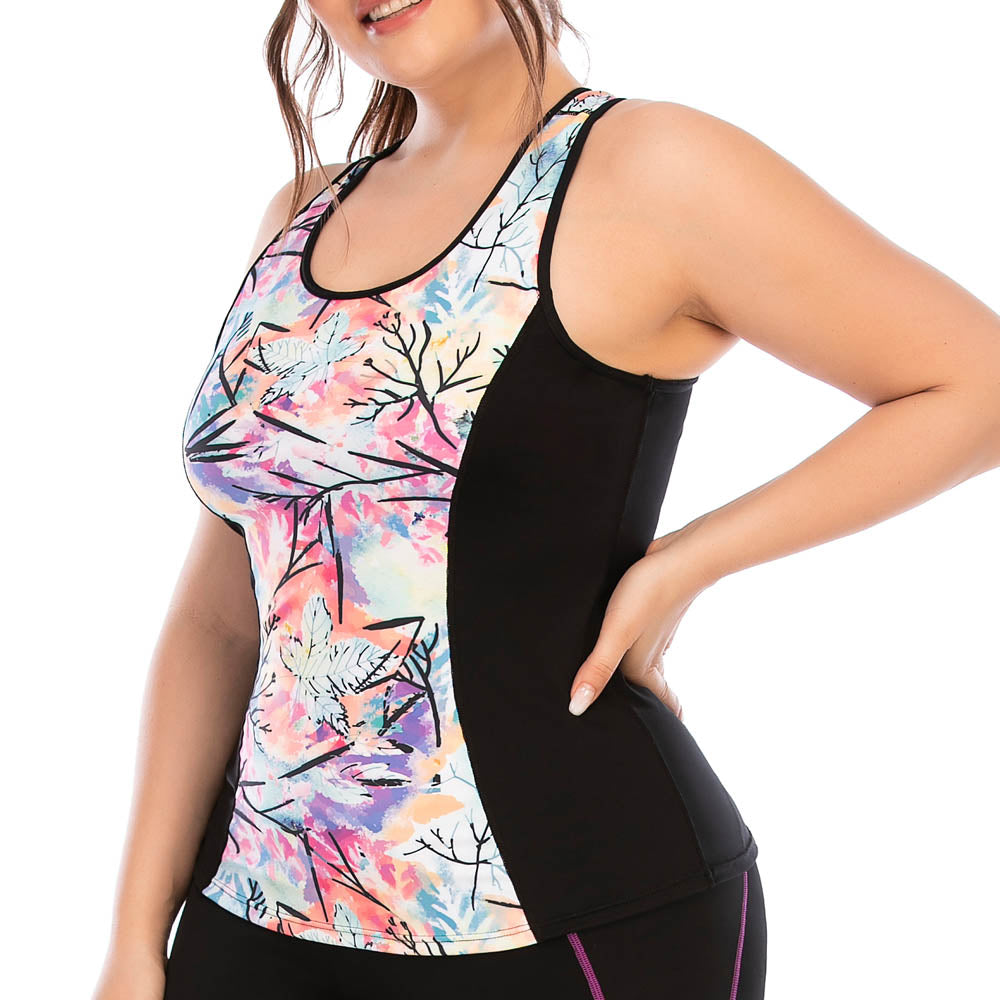 FlexiFit Plus Size Activewear Set – Confident & Comfortable Training Gear-Multi-Colour A-2XL-State of Style