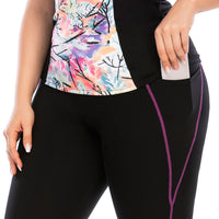 FlexiFit Plus Size Activewear Set – Confident & Comfortable Training Gear-Multi-Colour A-2XL-State of Style
