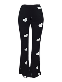 FlexiFit Printed Lounge Pants – Plus Size-Black-2XL-State of Style