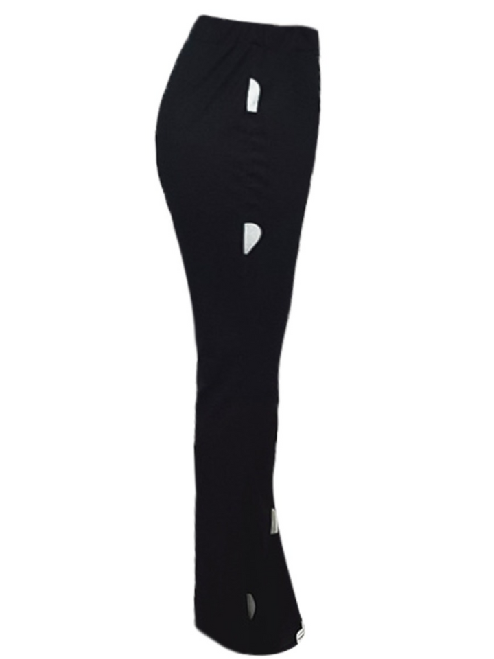 FlexiFit Printed Lounge Pants – Plus Size-Black-2XL-State of Style