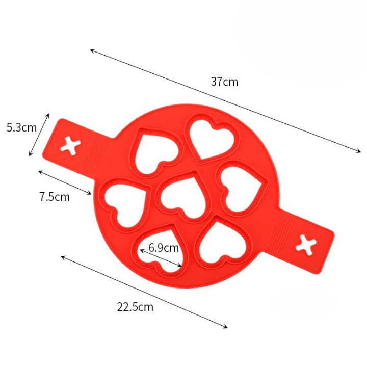 FlipMaster – Non-Stick Pancake Pan-Red-Circle-State of Style