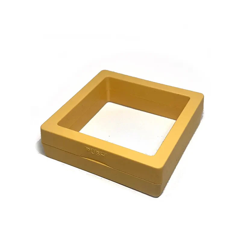 Floating Jewellery Display Boxes | 10-Piece Set-YELLOW-7 X 7 CM-State of Style