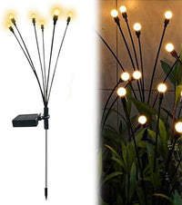 Floating Solar Garden Lights with Firefly Effect – FireGlow-State of Style