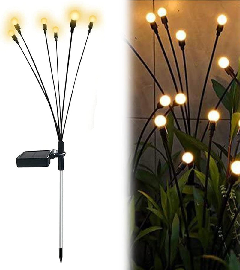 Floating Solar Garden Lights with Firefly Effect – FireGlow-State of Style
