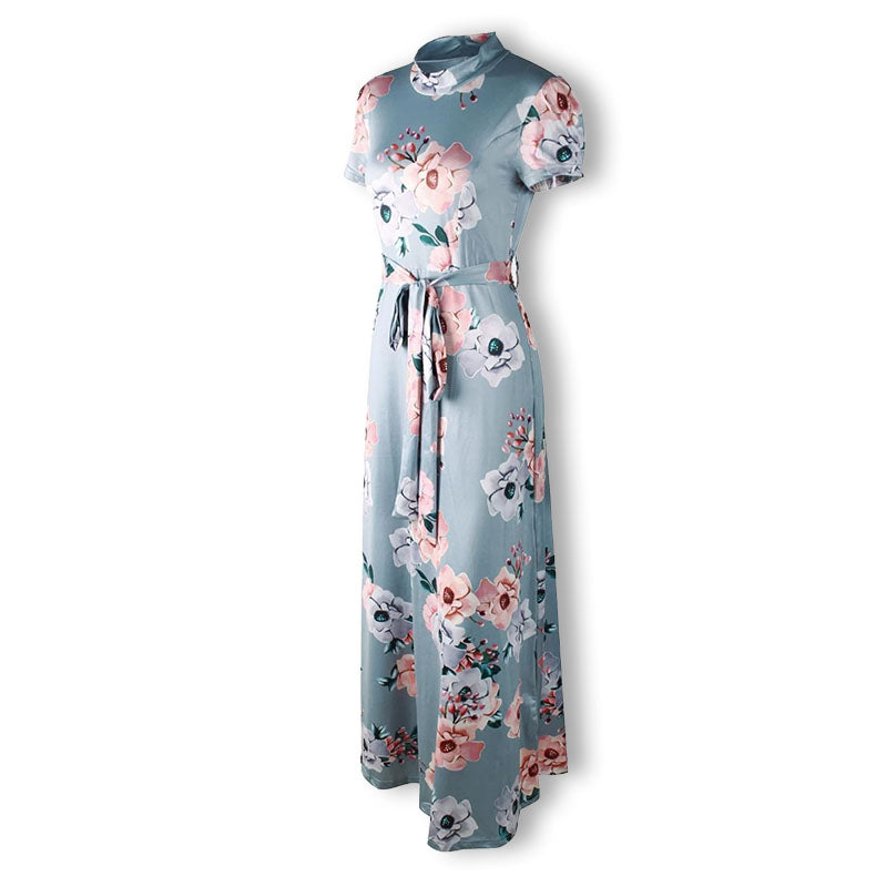 Floral Maxi Dress | Elegant & Comfortable-Black-S-State of Style