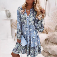 Floral Summer Dress | Elegant & Breezy-Pink-S-State of Style