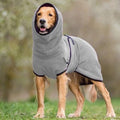 Fluffyheaven Liam Pet Bathrobe – Soft, Absorbent & Comfortable-Grey-S-State of Style