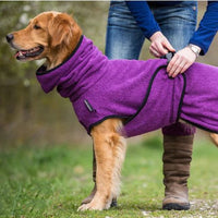 Fluffyheaven Liam Pet Bathrobe – Soft, Absorbent & Comfortable-Purple-S-State of Style