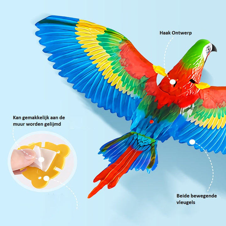 FlyBuddy™ Automatic Moving Bird Toy-Parrot-State of Style