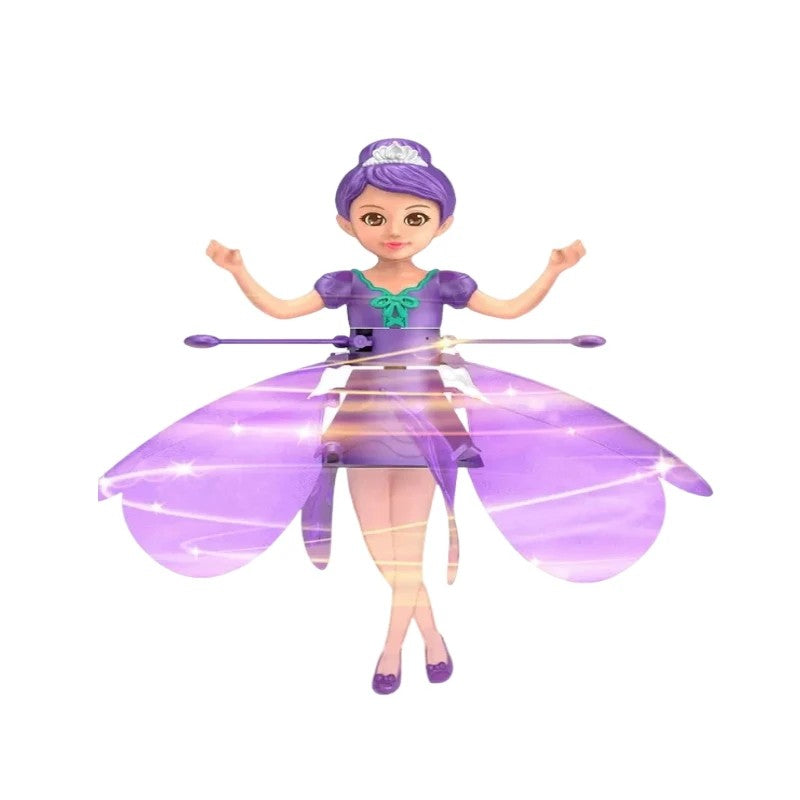 FLYING POP WITH LIGHT - DANCE SIMULATION & GESTURE CONTROL - MAGICAL FLYING TOY FOR CHILDREN-Purple-State of Style