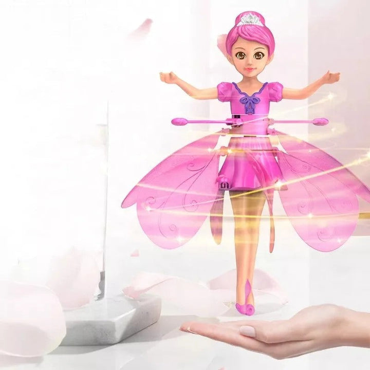 FLYING POP WITH LIGHT - DANCE SIMULATION & GESTURE CONTROL - MAGICAL FLYING TOY FOR CHILDREN-Purple-State of Style