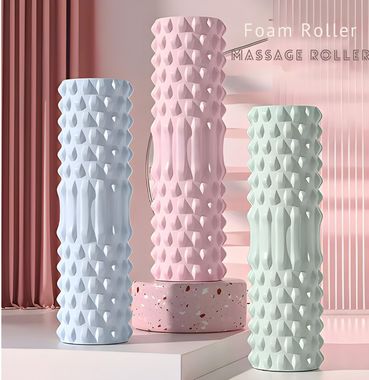 Foam Massage Roller - MuscleRelief-Pink-State of Style