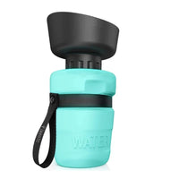 Foldable Dog Water Bottle - PawQuench-Green-State of Style