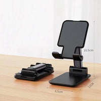 Foldable Phone and Tablet Stand - FlexStand-Black-State of Style