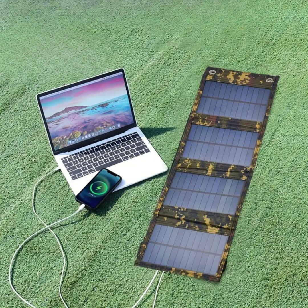 Foldable Solar Power Bank - SolarMate-Camouflage-State of Style