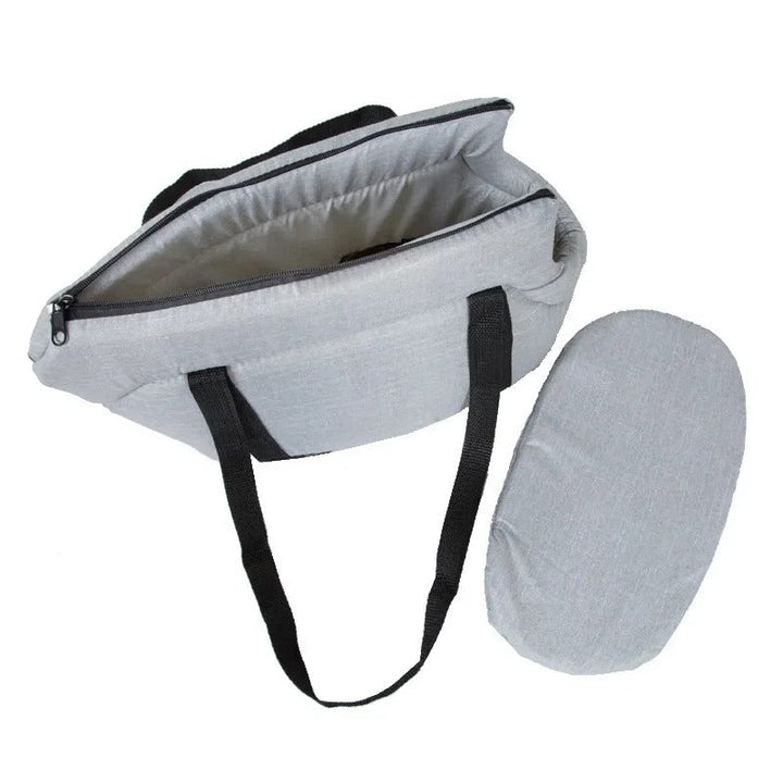 Foldable Travel Carrier for Dogs - CarryPaws-Gray-M-State of Style