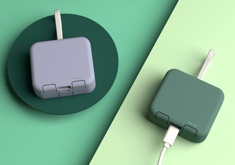 FoldCharge - Foldable Power Bank-Green-State of Style
