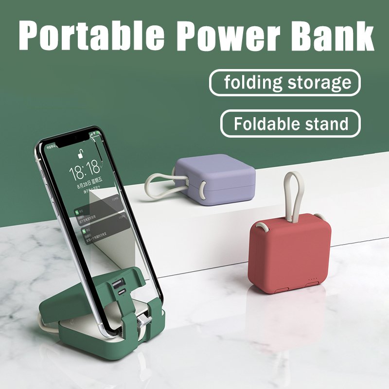 FoldCharge - Foldable Power Bank-Green-State of Style