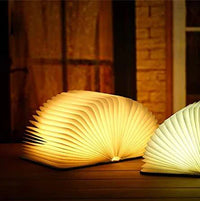 Folding Book Lamp with Warm LED Lighting - StoryGlow-State of Style