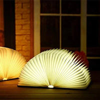 Folding Book Lamp with Warm LED Lighting - StoryGlow-State of Style