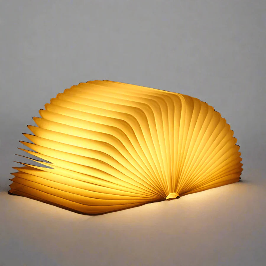 Folding Book Lamp with Warm LED Lighting - StoryGlow-State of Style