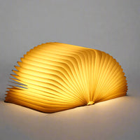 Folding Book Lamp with Warm LED Lighting - StoryGlow-State of Style