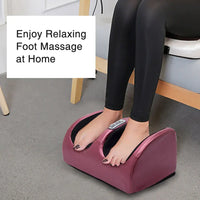 Foot Massager with Shiatsu Massage & Heat Function – SootheStep-Black-State of Style