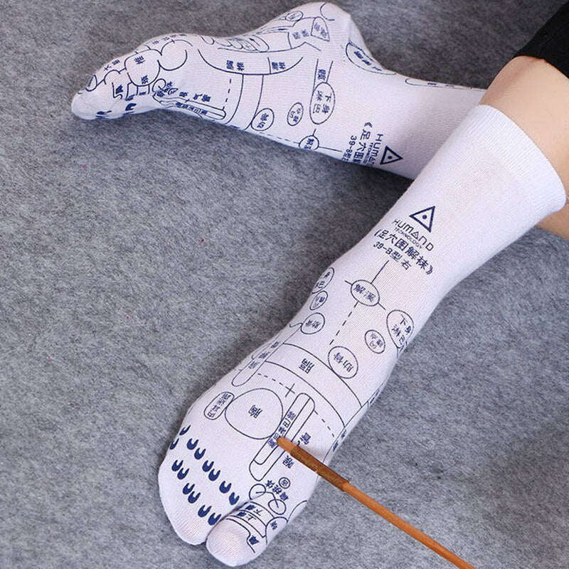 FootRevive Reflexology Socks – Relaxation for Your Feet-Women’s 5.0-8.0 / AU Men’s 4.5-7.5 – Foot length: 22-25 cm-State of Style