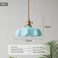 French Brass Hanging Lamp - BrassChic-Room Yellow-Warm White-State of Style
