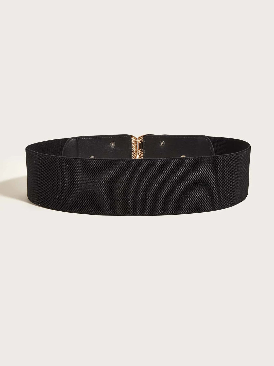 French Twist Elastic Waist Cincher Belt – Stylish & Comfortable-Black-70 cm-State of Style