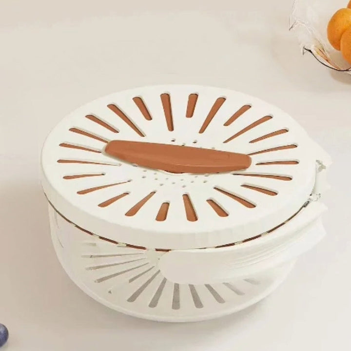 Fruit and Vegetable Storage Container - FreshSeal-Brown-State of Style