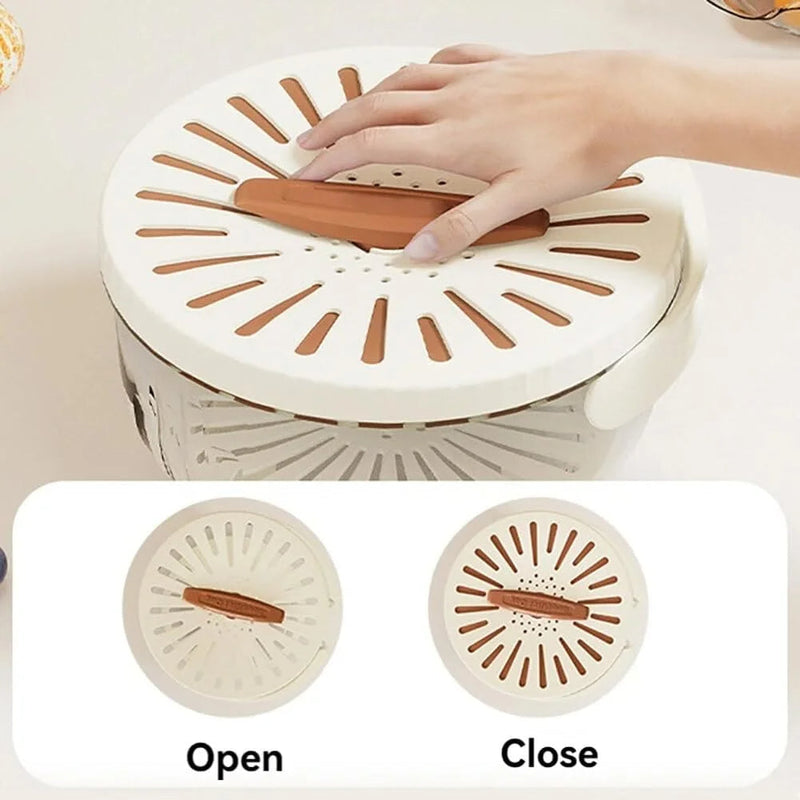 Fruit and Vegetable Storage Container - FreshSeal-White-State of Style