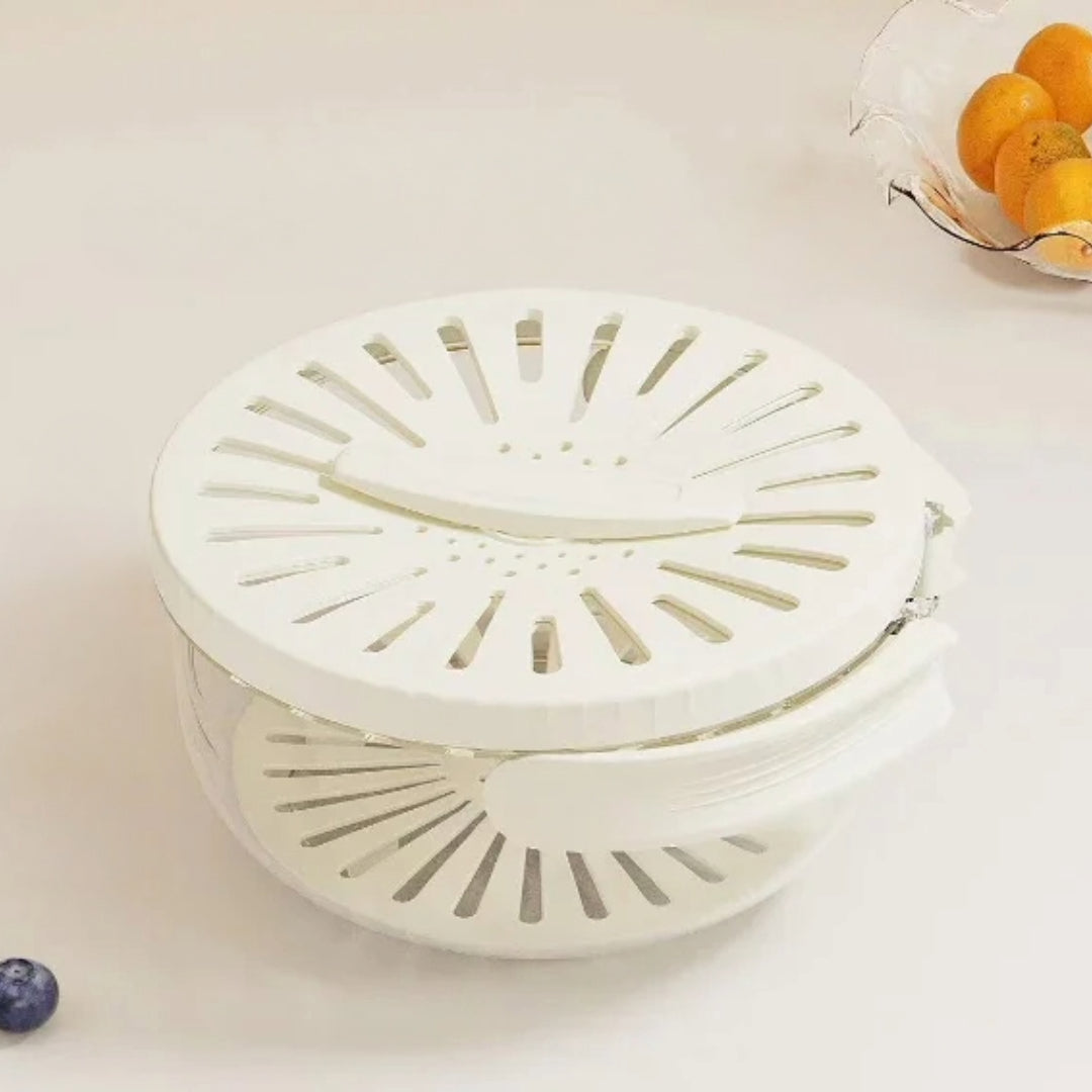 Fruit and Vegetable Storage Container - FreshSeal-White-State of Style