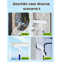 Functional 3-in-1 Window Squeegee - ClearView-State of Style