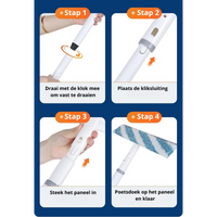 Functional 3-in-1 Window Squeegee - ClearView-State of Style