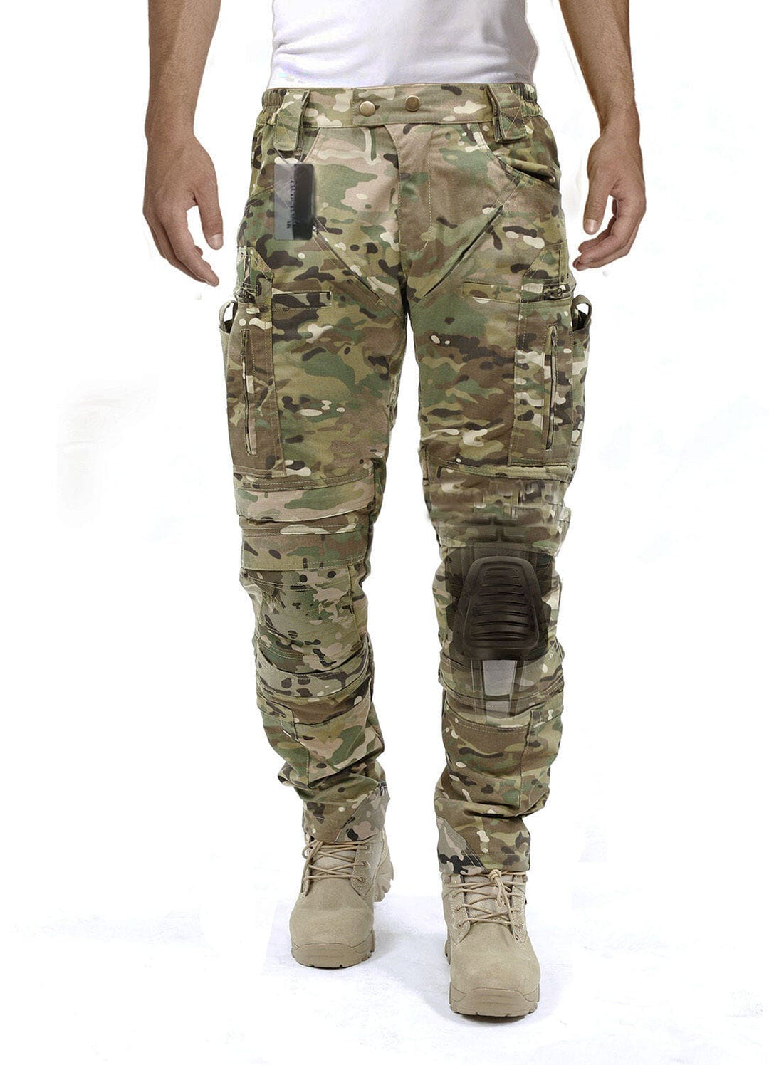Functional Men's Cargo Pants - Liam-Green B-48-State of Style