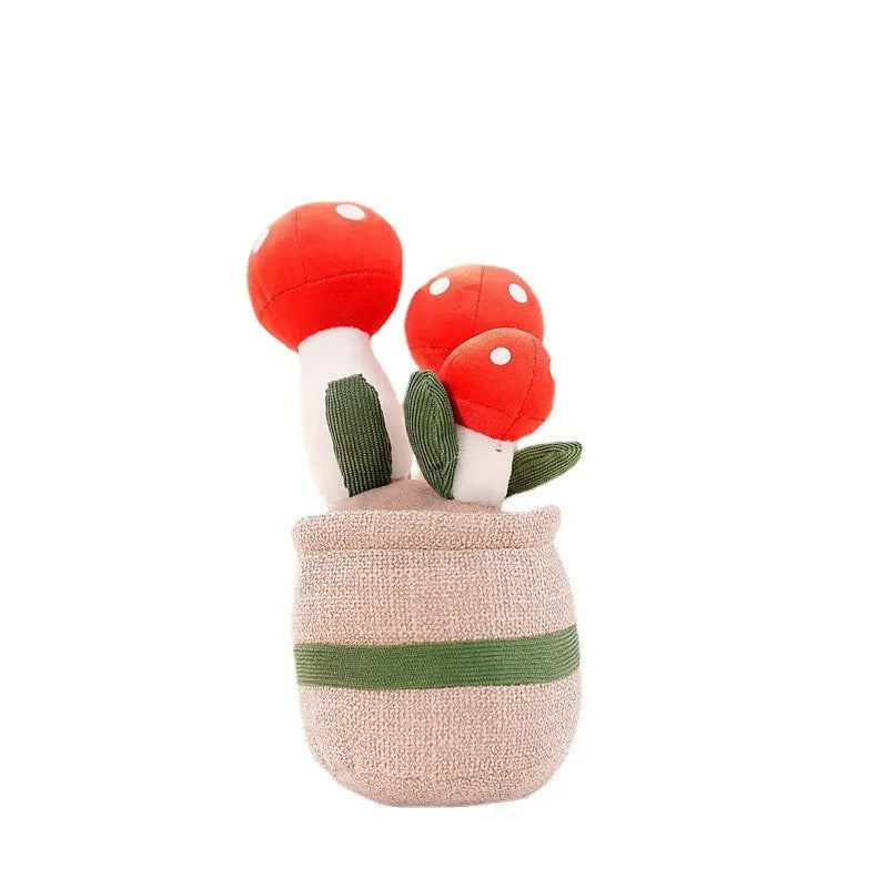 Funny Flower Plush - BloomBuddy-Red Mushroom-State of Style