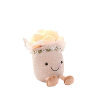 Funny Flower Plush - BloomBuddy-Yellow Flowerpot-State of Style