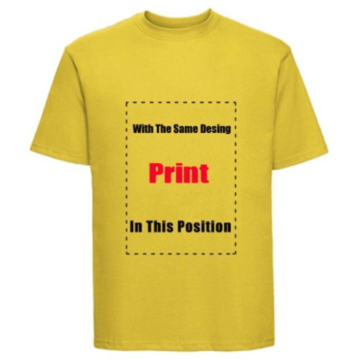 Funny unisex T-shirt with slogan – Comfortable & Everyday Suitable – Nico-Yellow-XS-State of Style