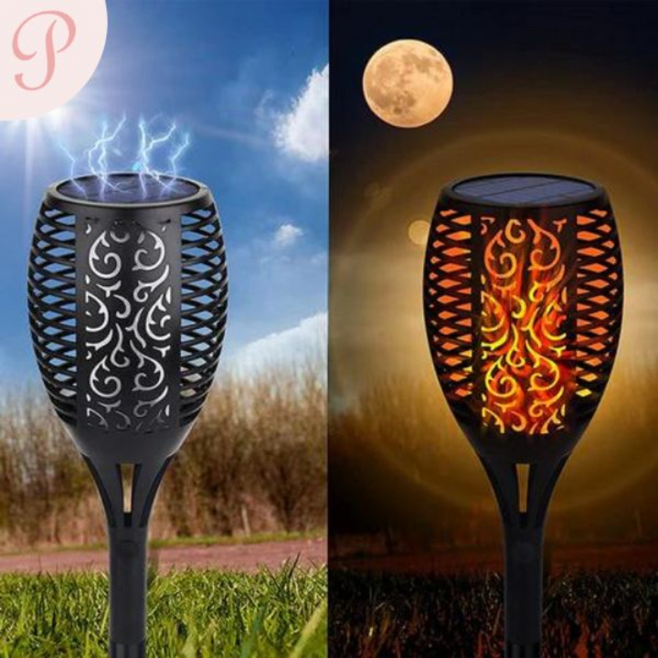 Garden Torches LED Lighting - SolarFlame-State of Style