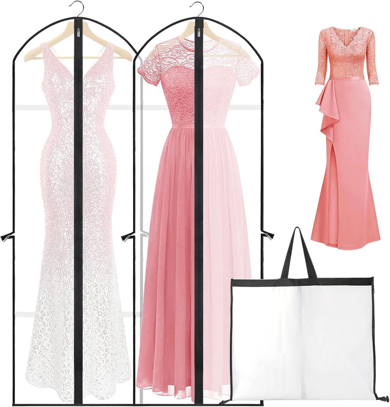 Extra-Long Dress & Gown Garment Bag – 180cm Protective Covers with Handles (Buy 1, Get 1 FREE)