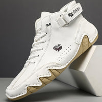 Genuine Leather Ultra-Comfort Barefoot Shoes-White-5.0-State of Style