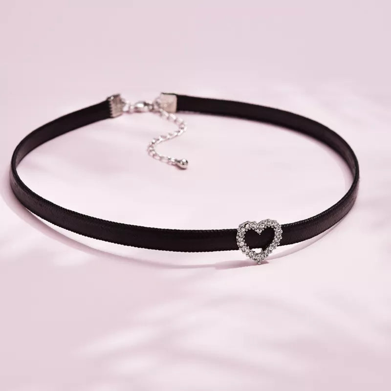 Geometric Crystal Necklace | Elegant Design-HEART-State of Style